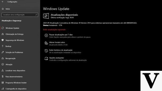 Que contient la mise à jour Windows 2021 septembre 5005565 (KB10) ?