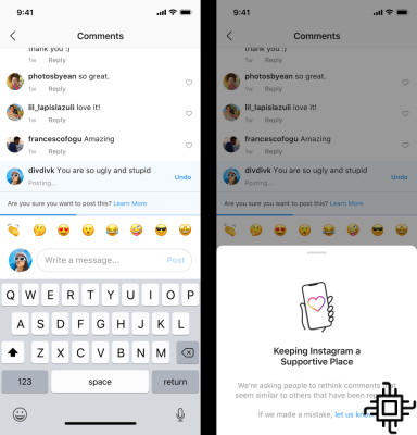 Instagram starts implementing warning of offensive captions and comments