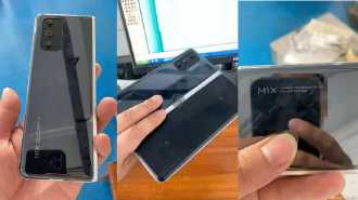 Xiaomi Mi Mix 4, the company's first foldable, is seen in real images