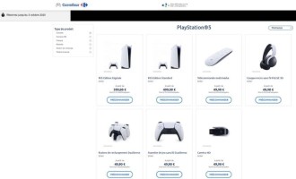 La PS5 a peut-être vu son prix révélé sur le site français de Carrefour