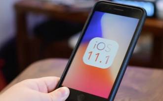 Apple releases iOS 11.1, which consumes less battery