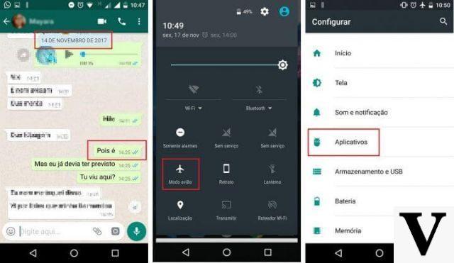 Whatsapp: How to delete old messages
