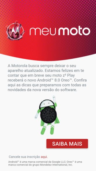 Confirmé : Moto Z2 Play recevra bientôt Android 8.0 Oreo