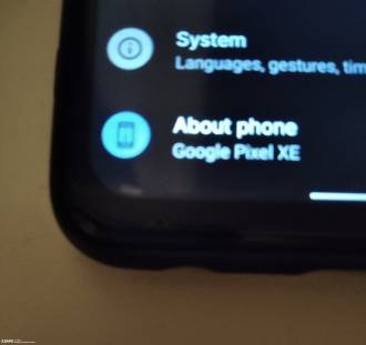 First images of the Google Pixel XE circulate on the net