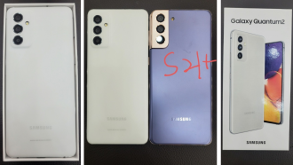 No flip camera! Galaxy A82 appears in images showing off its supposed design