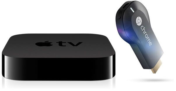 Apple TV contre Chromecast : la demande pour le gadget Google double par rapport à l'Apple TV
