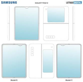 Samsung persiste dans le pliage du smartphone et dépose un brevet pour le Galaxy Fold 2