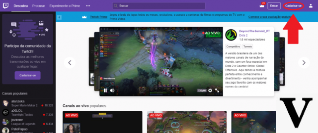 How to start streaming and creating your Twitch channel