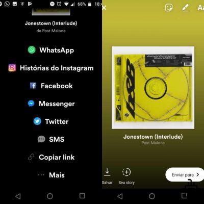 How to share Spotify music on Instagram
