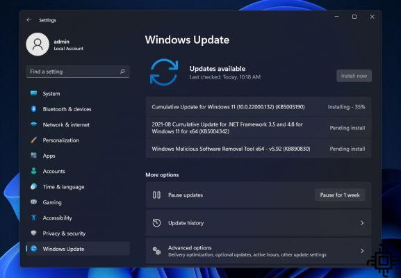 What's in Update KB5005190 (Build 22000.132) for Windows 11?