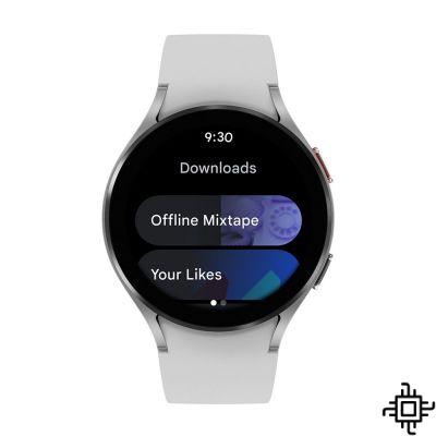 YouTube Music pour Wear OS diffusera de la musique sur Galaxy Watch 4