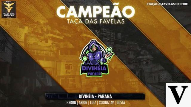 Divinéia-PR wins the Free Fire Favelas Cup