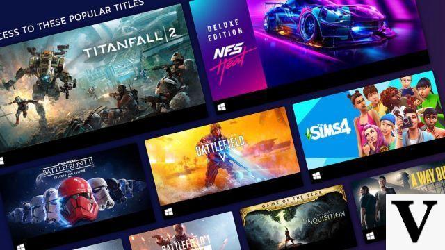Steam page displays EA Access subscription service