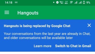Hangouts for Android, iOS and the web begins to be shut down by Google