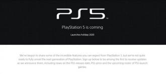 Sony crée une page pour PS5 demandant l'enregistrement pour en savoir plus sur la console !