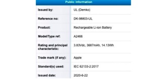 iPhone 12: Certification shows battery capacity and 20W charger