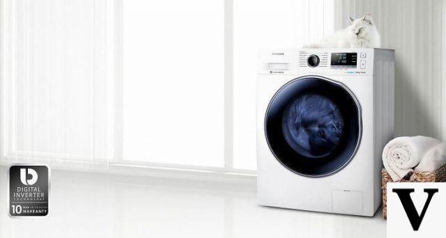 REVUE : Laveuse et sécheuse Samsung WD6000, une buanderie dans votre maison