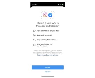 Instagram starts to receive the function of merging DMs with Messenger chats
