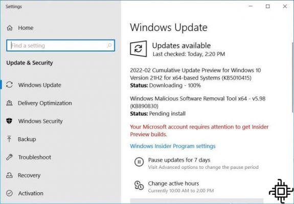 Microsoft publie une mise à jour corrigeant une mise à jour de Windows 10 qui ralentissait les PC
