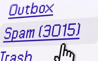 Le système de spam touche déjà des millions d'e-mails