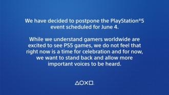 Sony postpones its PS5 gaming event that would take place on June 4