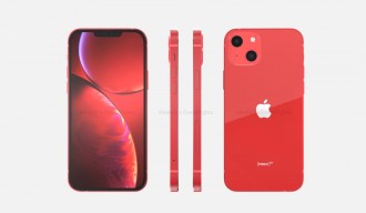 Nouveau look! L'iPhone 13 Red apparaît dans des rendus montrant sa conception possible