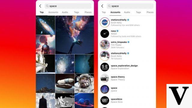 Instagram développe un moteur de recherche plus efficace