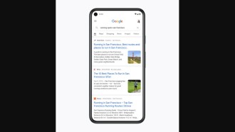 Google search for mobile has redesign focusing on results