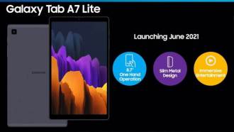 caught! Samsung Galaxy Tab A7 Lite appears again before launch