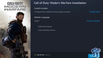 La nouvelle mise à jour de Call of Duty: Modern Warfare (PC) vous permet de gérer les installations