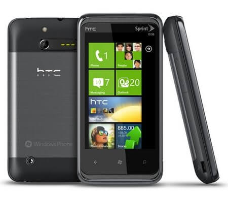 Test : Smartphone HTC 7 PRO (Windows Phone 7)