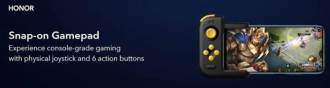 Honor introduces Bluetooth Gamepad (control) for smartphones