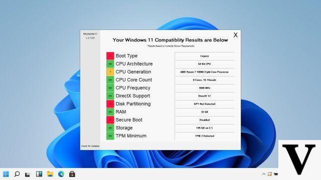 WhyNotWin11 est un meilleur remplacement pour Windows 11 PC Health Check