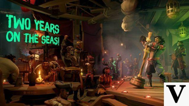 Sea of ​​Thieves turns 2 years old and is free this weekend, among other surprises
