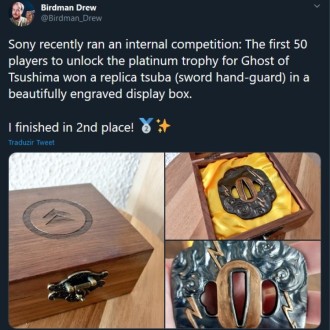 Ghost of Tsushima has internal competition at Sony and employees receive incredible prize!