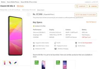 [Rumeur] Xiaomi Mi Mix 4 a des spécifications et des prix révélés