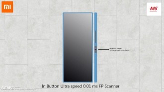 Xiaomi patent reveals smartphone with built-in camera in fingerprint reader