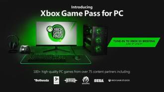 Microsoft announces Xbox Game Pass for PC and sale of the company's games to other stores