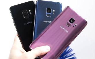 Galaxy S9 is pointed out with problems with dark tones on the screen