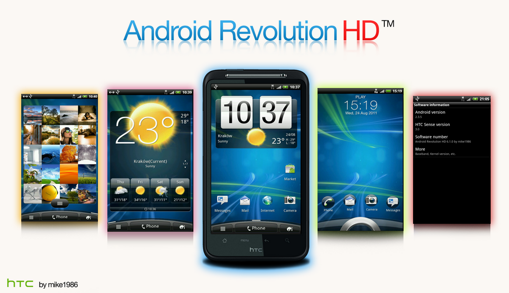 HTC Desire HD : nova ROM Android Revolution HD avec Sense 3.0 (tutoriel et téléchargement)