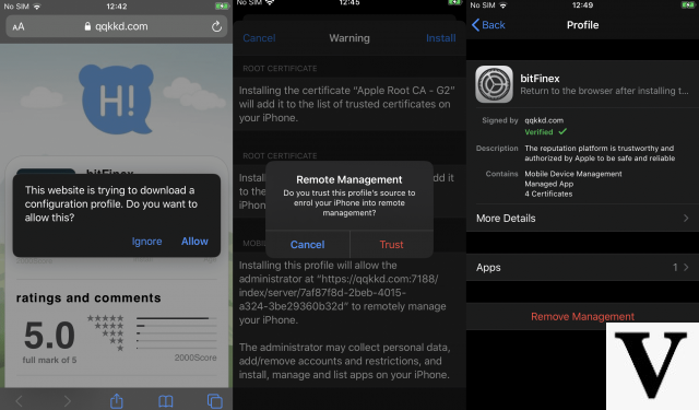 Une nouvelle escroquerie iOS incite l'utilisateur à télécharger une fausse application iPhone