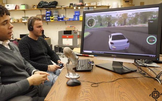System created by student allows visually impaired people to play racing games