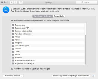 ¿Cómo personalizar tus búsquedas de macOS Spotlight?