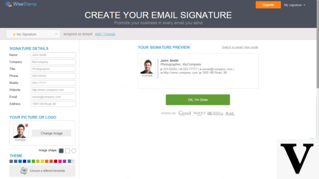 Tutorial: aprenda a crear firmas de correo electrónico con WiseStamp