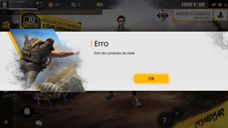 How to solve Free Fire network connection errors and stop unexpectedly?