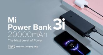 Xiaomi launches Mi Power Bank 3i with 10.000 and 20.000 mAh options