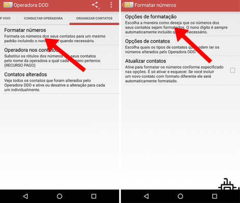 Tutorial: How to put carrier code in phonebook contacts on Android