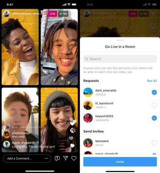 Live Rooms: Instagram announces live streaming rooms with up to 4 people
