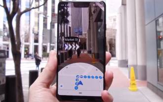 Découvrez Google Maps AR - Navigation avec réalité augmentée