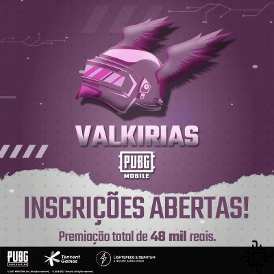 PUBG Mobile and Projeto Valkirias: Women's Tournament will have a prize pool of BRL 48